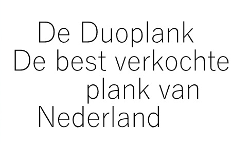 geweldige goede duoplanken.